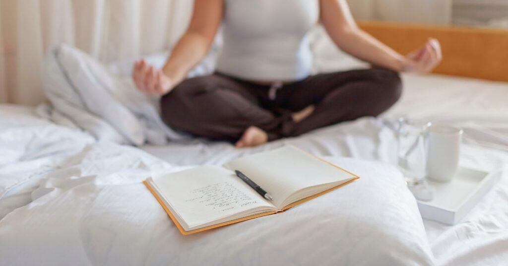 morning meditation script journal