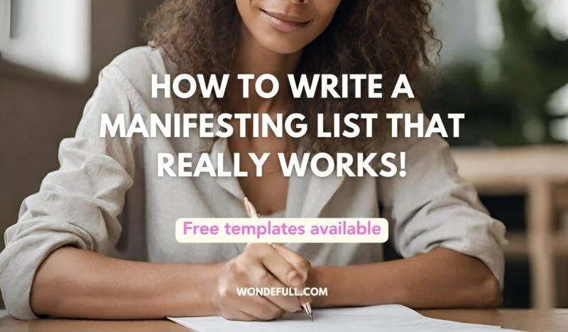 manifesting list post