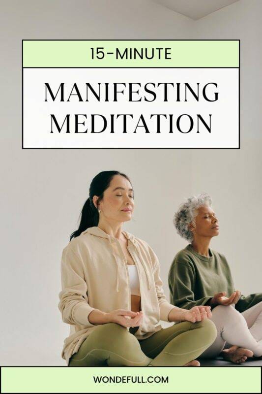 manifesting meditation script green