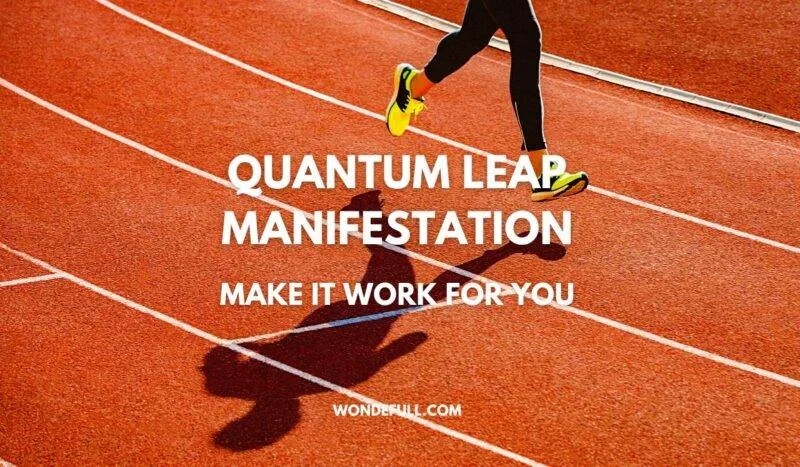 Quantum Leap Manifestation human running