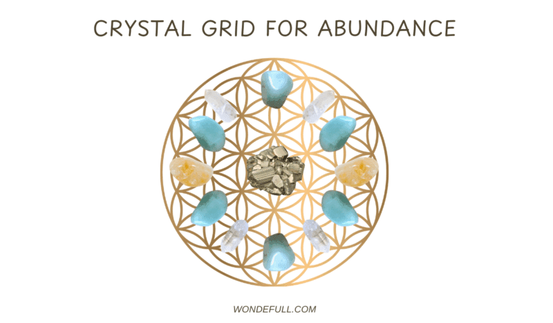 crystal grid for abundance