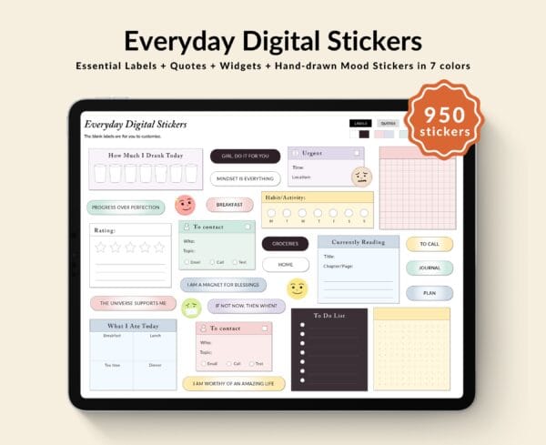 Everyday Digital Stickers intro