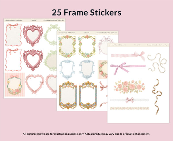 Coquette Digital Stickers Set - Image 3