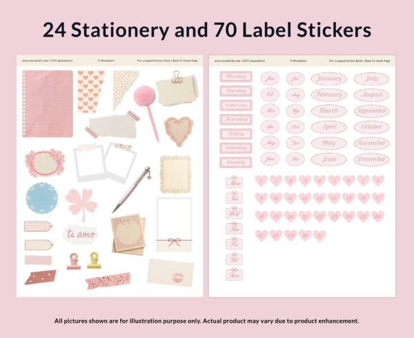 Coquette Digital Stickers Set - Image 5