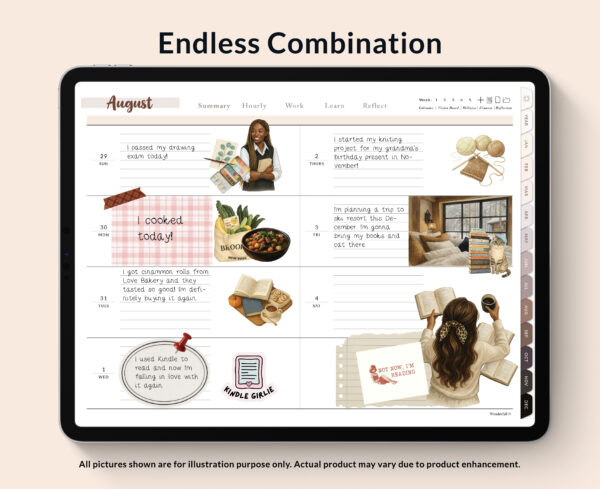 Cozy Reading Stickers Set - Image 5
