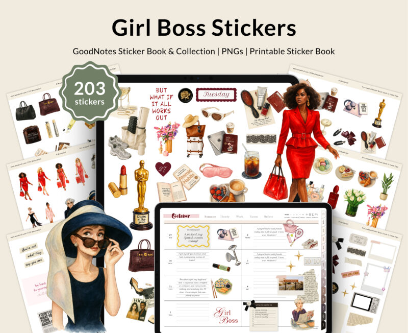 Girl Boss Stickers-01