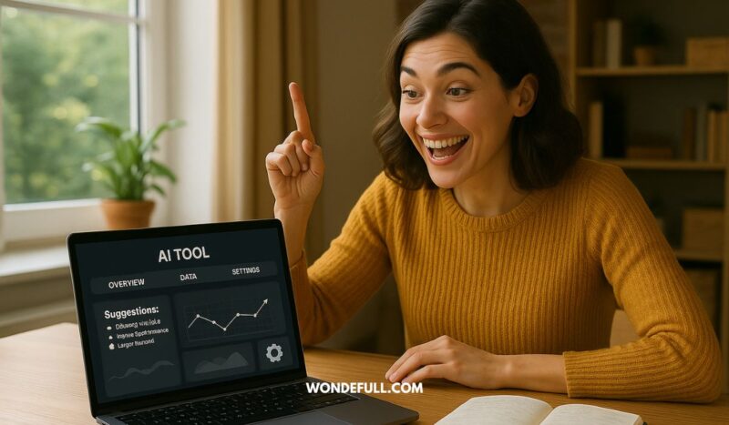 AI Tools For Product Managers happy woman