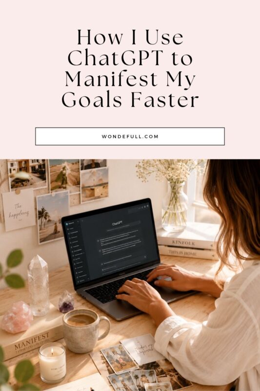 how to use ai manifest woman desk